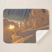 Whitefish Range | Whitefish, Montana Sherpa Deken (Voorkant (horizontaal))