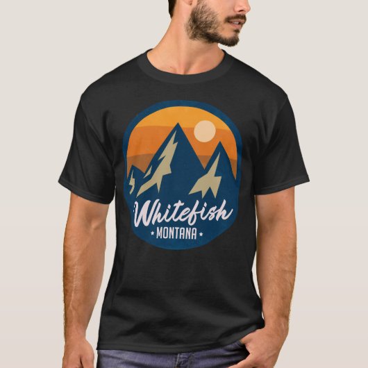 Whitefish Ski Resort T-shirt (Voorkant)