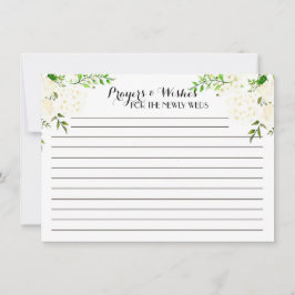 WhiteFloral Advice-Kaarten, gebeden, wensen Advieskaart
