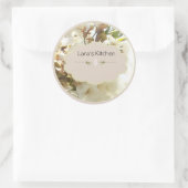 Whiteflower Spice Jar Etiketten (Tas)