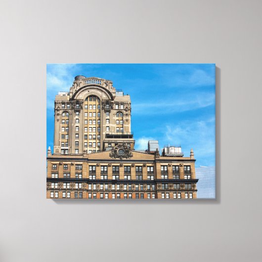 Whitehall Building New York City Canvas Afdruk (Voorkant)