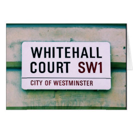 Whitehall Court - Stad Westminster Sign