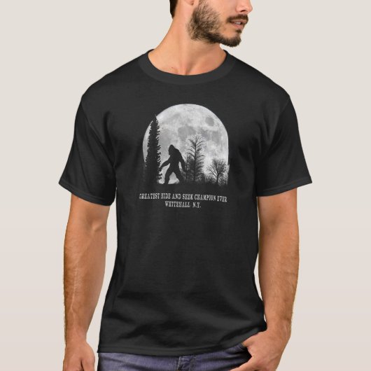 Whitehall New York grootste verbergen en Staat Pa  T-shirt (Voorkant)