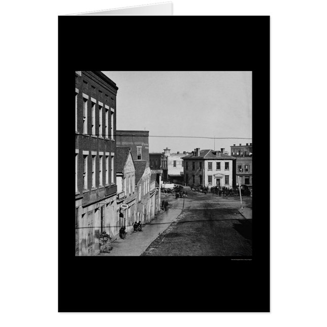 Whitehall Street in Atlanta, GA 1864 (Voorkant)