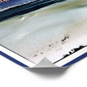 Whitehaven - Airlie Beach - Australië - Poster (Hoek)