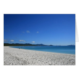 Whitehaven Beach, Queensland, Australië - Card