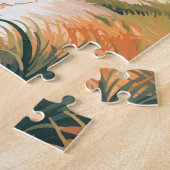 Whitehaven Beach Queensland Australië Reiskunst Legpuzzel (Zijkant)