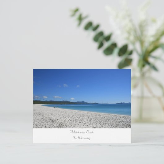 Whitehaven Beach, Queensland - Briefkaart (Staand voorkant)