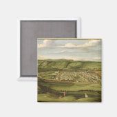 Whitehaven, Cumbria, Showing Flatt Hall, c.1730-35 Magneet (Voorkant / Achterkant)