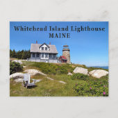 Whitehead Island Lighthouse, Maine Briefkaart (Voorkant)