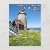 Whitehead Island Lighthouse, Maine Briefkaart (Voorkant)