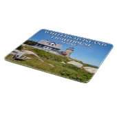 Whitehead Island Lighthouse Maine Cutting Board Snijplank (Hoek)