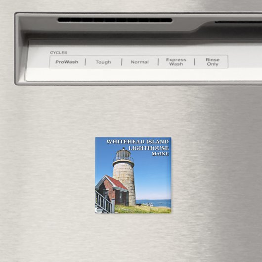 Whitehead Island Lighthouse, Maine Magnet (Insitu (Vaatwasser))