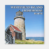 Whitehead Island Lighthouse, Maine Magnet (Voorkant)