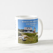 Whitehead Island Lighthouse, Maine Mok (Voorkant rechts)