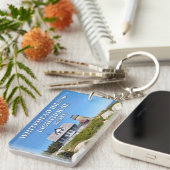 Whitehead Island Lighthouse, Maine Sleutelhanger (Voorkant Rechts)