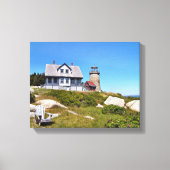 Whitehead Island Lighthouse Maine Wrapped Canvas (Voorkant)