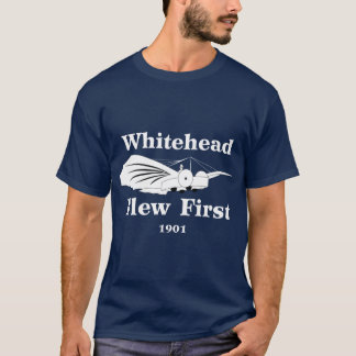 Whitehead vloog eerst t-shirt