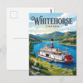 Whitehorse Canada Briefkaart (Voorkant / Achterkant)