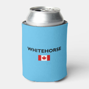 Whitehorse Canada Canadian Flag Light Color Blikjeskoeler
