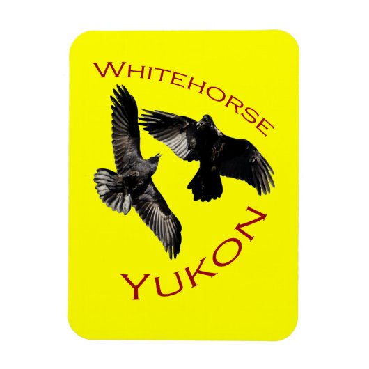 Whitehorse, Yukon Magneet (Verticaal)
