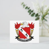 Whitehouse Family Crest Briefkaart (Staand voorkant)