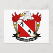 Whitehouse Family Crest Briefkaart (Voorkant)