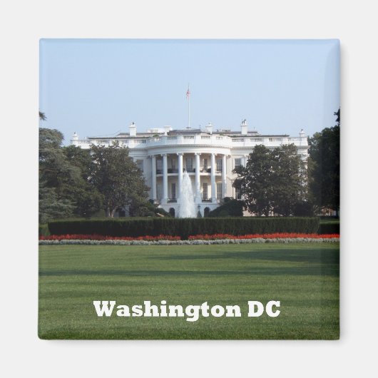 Whitehouse Washington DC Magnet (Voorkant)
