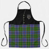 Whitelaw Clan Badge & Tartan Kilt Schort (Voorkant)