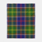 Whitelaw Modern Schotlandse ruit Fleece Deken (Voorkant)