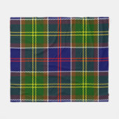 Whitelaw Modern Schotlandse ruit Fleece Deken (Voorkant (Horizontaal))