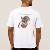 WhiteLifePhotography Genetta - Eliomys T-shirt (Achterkant)