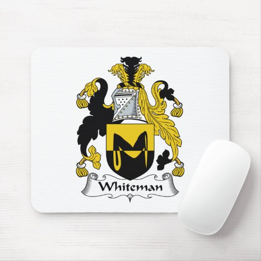 Whiteman Family Crest Muismat (Met muis)