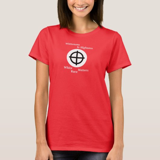 Whiteness Is Highness T-shirt (Voorkant)