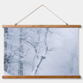 Whiteout Hangend Wandkleed (Voorkant)