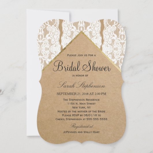 Whitepaper, Gold en gerecycleerd, voor chic & Clas Kaart (Voorkant)