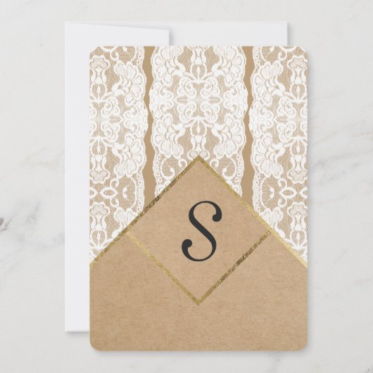 Whitepaper, Gold en gerecycleerd, voor chic & Clas Kaart (Achterkant)