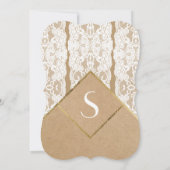 Whitepaper, Gold en gerecycleerd, voor chic & Clas Kaart (Achterkant)