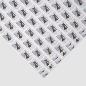 Whitepaper over bulledog tissuepapier (Detail)