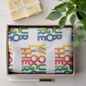 Whitepaper over eenvoudig Logo voor bedrijven Tissuepapier (Geschenk)