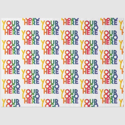 Whitepaper over eenvoudig Logo voor bedrijven Tissuepapier (Voorkant)