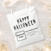 Whitepaper over halloween Business-tas Bedankzakje (Geknipt)
