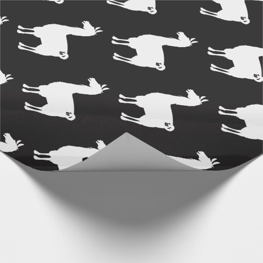 Whitepaper over het ompakken van llama cadeaupapier (Hoek)