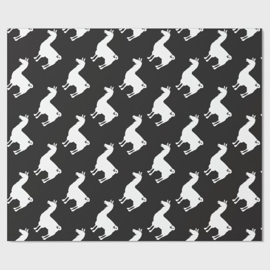 Whitepaper over het ompakken van llama cadeaupapier (Vlak)