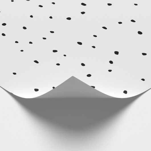 Whitepaper over het verpakken van Stippen Cadeaupapier (Hoek)