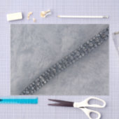 Whiter Faux-papier en diamanten Tissuepapier (Craft)