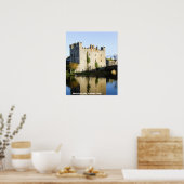 White's Castle, Athy, County Kildare, Ierland Poster (Keuken)