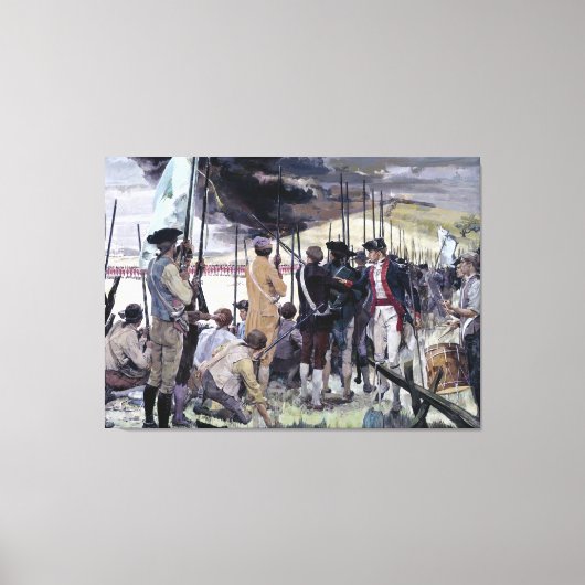 Whites of Eyes van Ken Riley Print (Voorkant)