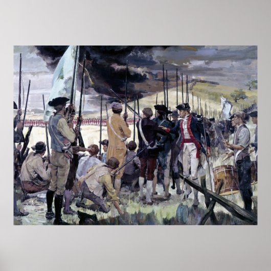 Whites of Eyes van Ken Riley Print (Voorkant)