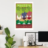 Whites, Reds en Rosé-Print Poster (Thuiskantoor)